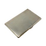 A George VI silver cigarette case, Walker & Hall, Sheffield 1949.