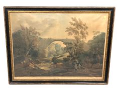 Joseph Constantin Stadler (Engraver) : A View of Tanfield Arch in the County of Durham,