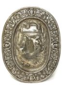 An important Victorian silver plaque depicting a scene from mythology by Francis Boone Thomas,