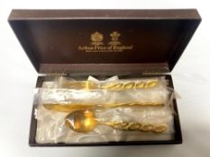 Two sets of Arthur Price Millennium Series cutlery