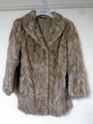 A mink fur coat