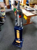 A Sebo upright vacuum