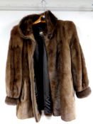 A Giacomo Caiezza simulated fur coat