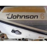 A Johnson seahorse outboard motor