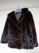 A mink fur coat