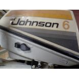 A Johnson seahorse outboard motor