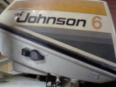 A Johnson seahorse outboard motor