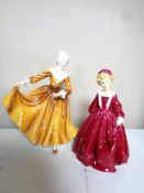 A Royal Doulton figure - Kirstie,