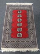 A Bokhara design rug, Pakistan,