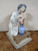 A Lladro figure,