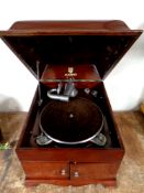 An early 20th century Academy table top gramophone