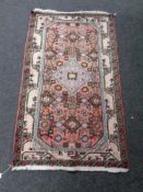 A Hamadan rug, West Iran,