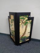 A two fold Japanese style screen