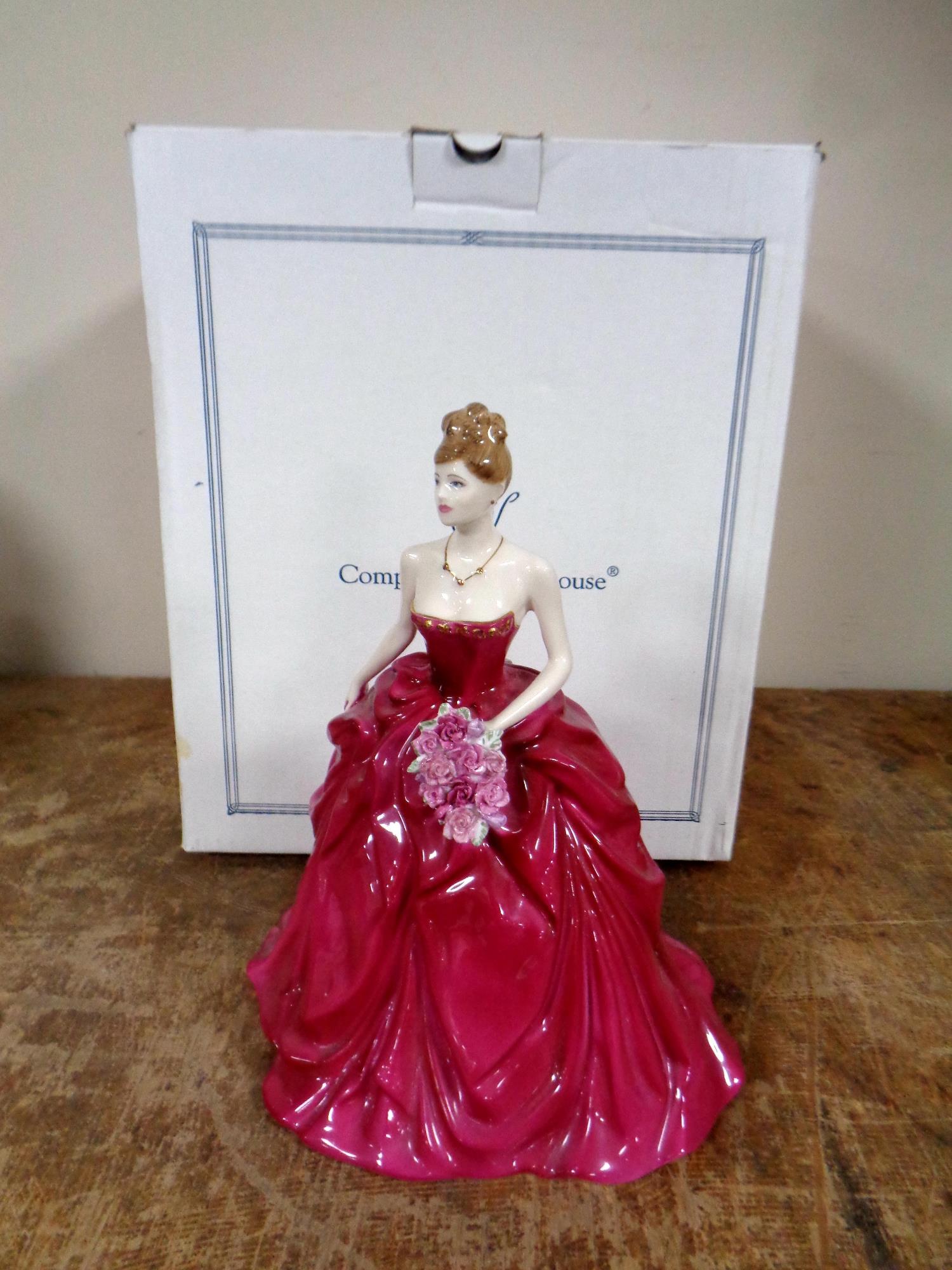 A Coalport Compton and Woodhouse Limited Edition figure, Grand Finale No.