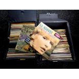 Four cases containing 45 singles, Petula Clark, Dusty Springfield,