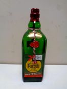 A vintage bottle of Kirsch 100cl,