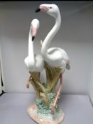 A Lladro figure group - The Flamingo's