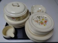 45 pieces of J and G Meakin Trend oven to table dinnerware