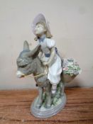 A Lladro figure,