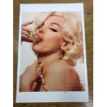 Bert Stern - Marilyn Sipping the Champagne Glass, limited edition photographic print,