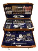 A George V service of silver cutlery, maker B&H, Sheffield 1932