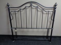 A 4ft 6' metal headboard