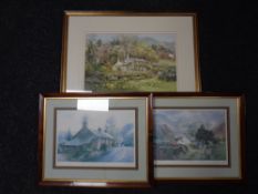 Two Judy Boyes signed limited edition prints,