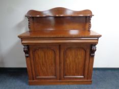 A Victorian mahogany chiffonier