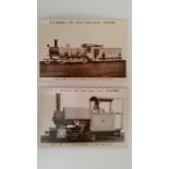 RAILWAY, RP steam locomotives, pub. By WG Bagnall of Stafford, with specifications to backs,