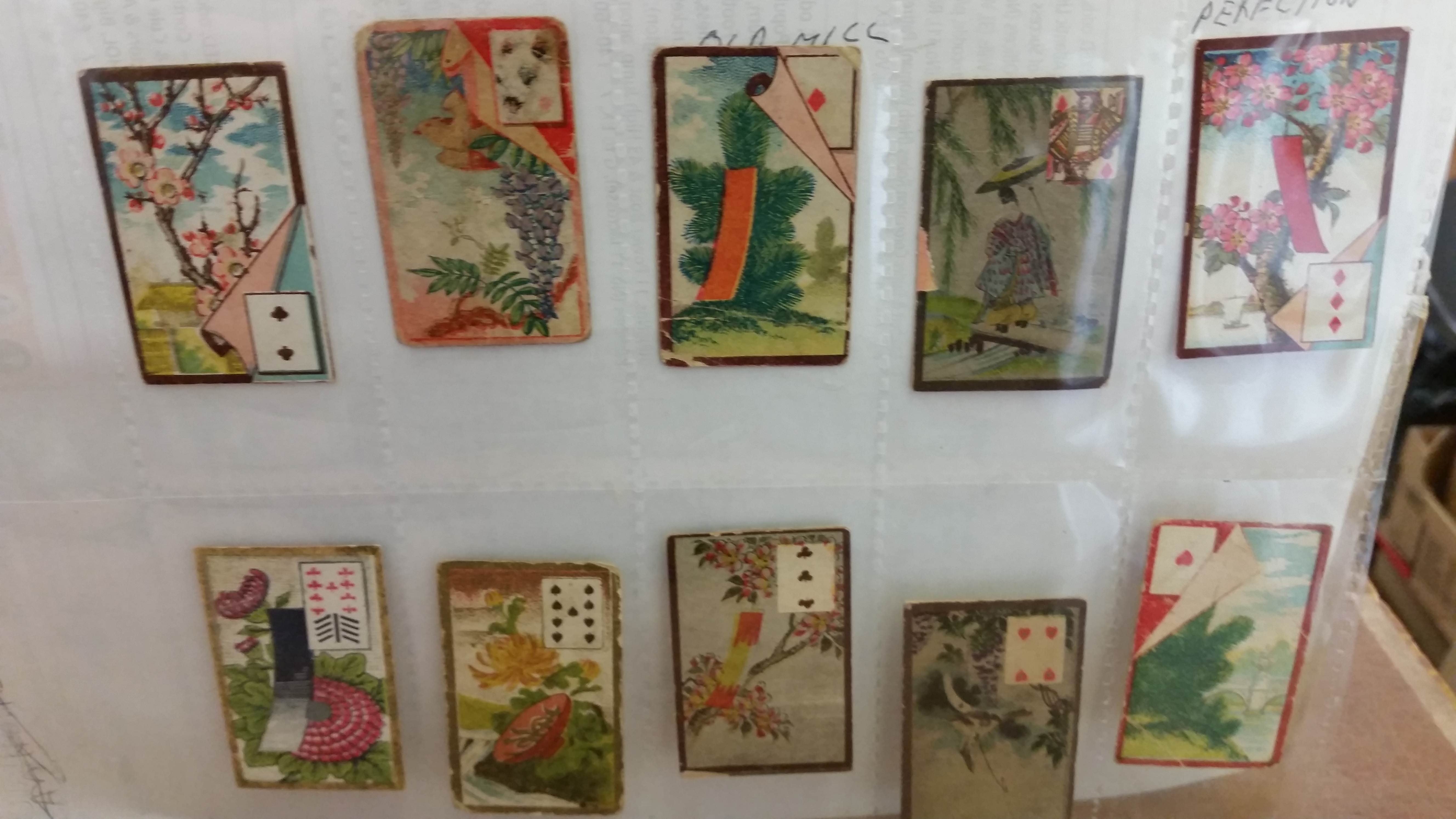 MURAI BROS., Japanese Playing Cards (p/c inset), Hanafuda, M953-272, mixed backs, p/b (3), some - Image 4 of 5