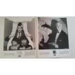 CINEMA, selection, inc. lobby cards, synopsis sheets, magazine pages etc., inc. The Naked Gun,
