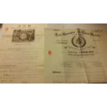 DOCUMENTS, Insurance Company Policies, inc. illustrated (2), Sun Insurance Office 1896, Phoenix