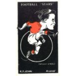 BARRATT, Football Stars, John (Arsenal), Tarrab back, VG