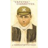 WILLS, Prominent Australian & English Cricketers (1907), complete (Nos. 66-73), red captions, a.m.r.