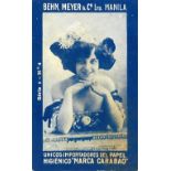 BEHN MEYER & CO., complete (8), Series 1-8, inc. beauties, striptease, minimal scuffing to blue