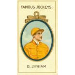 TADDY, Famous Jockeys, Lynham, Trigg & Wootton, frame, G to VG, 3