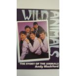 POP MUSIC, The Animals, signed softback edition by Chas Chandler, Wild Animals by Andy Blackford,