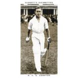 HIGNETT, Prominent Cricketers of 1938, complete, VG to EX, 50