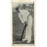 CHARLESWORTH & AUSTIN, Cricketers Series, No. 19 Palairet (Somerset), G