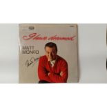 POP MUSIC, signed LP records, inc. Matt Monro, I Have Dreamed (to front cover); Showaddywaddy, Red