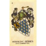 PHILLIPS, Heraldic Series, premium (10) & medium, G to VG, 65*