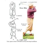 GOLF, selection, inc. Players Golf (complete); Wills Famous Golfers (Nos. 13 & 16), large, VG to EX,