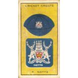 CRICKET, complete (3), Churchmans Famous Cricket Colours, Thomson Cricket Crests, Kane Clubs &