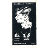 BARRATT, Football Stars, Dimmock (Tottenham Hotspur), Sherbet Novelties back, VG