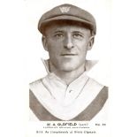 WESTS OLYMPIA, Australian Cricketers (c1936), No.15 Oldfield, p/c size (p/b), Australian cinema