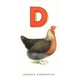 OGDENS, Poultry Alphabet, complete, EX, 25