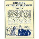 BARRATT, Chunky of the Challenger, No. 14 & 15, paper issue, EX, 2