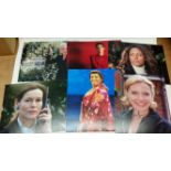 ENTERTAINMENT, signed colour photos, inc. Michelle Collins, Jodie Prenger, Tracy Smith, Kathy Bates,