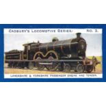 CADBURY, Locomotive Series, complete, slight scuffing to blue edges, G to generally VG, 6