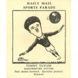 DAILY MAIL, Sports Parade (football), Tommy Taylor (Manchester United), large, EX